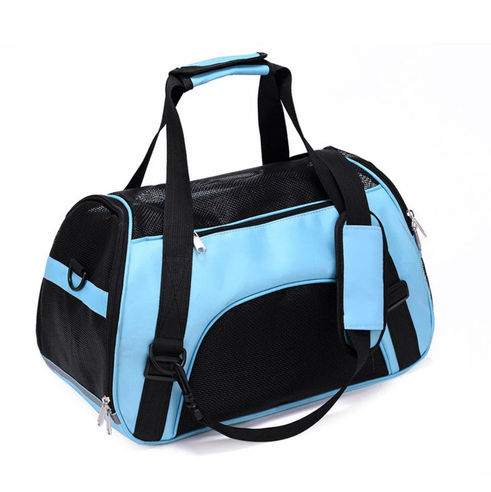 Soft Mesh-Sided Pet Carrier