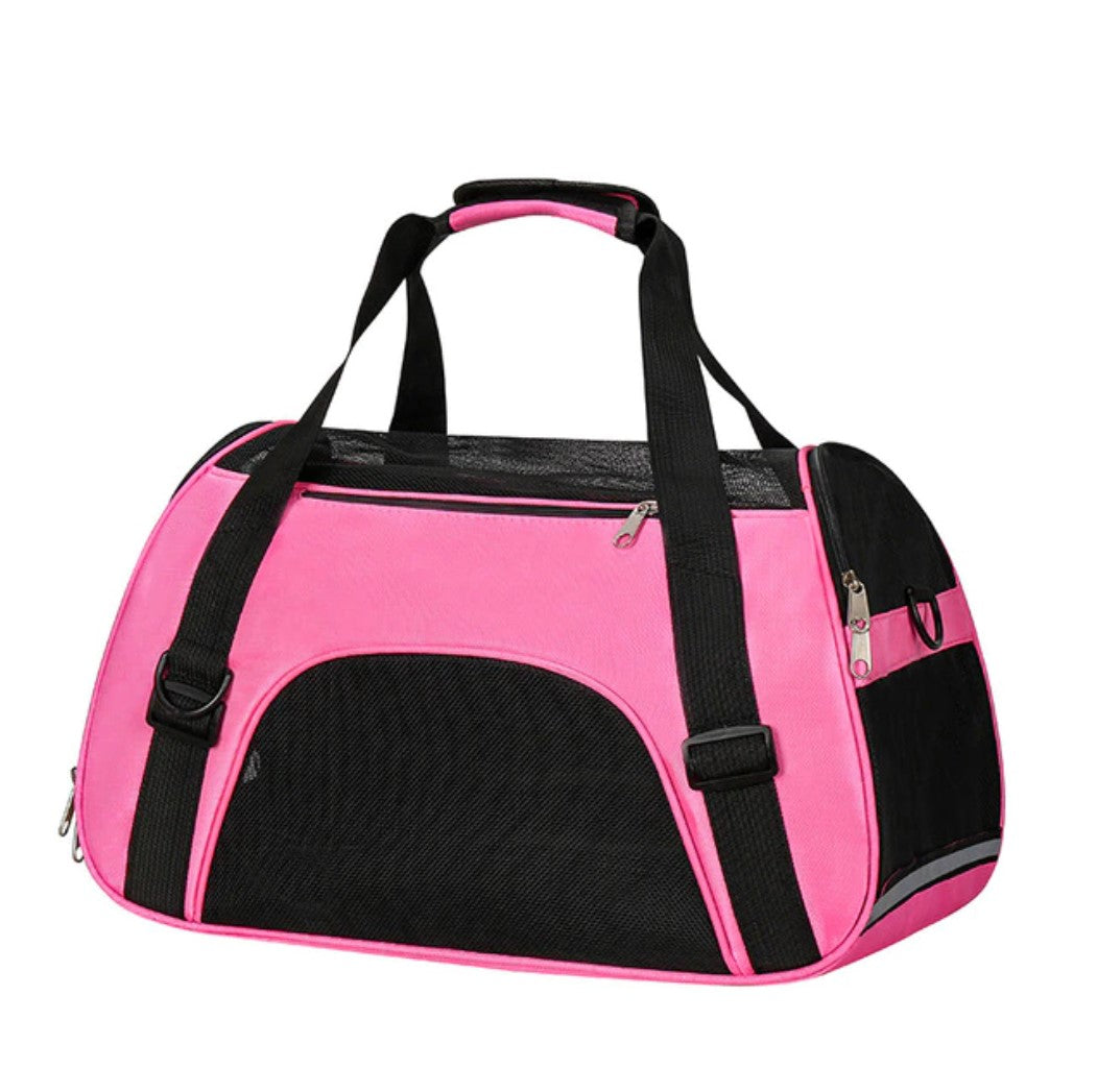 Soft Mesh-Sided Pet Carrier