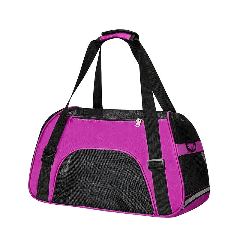 Soft Mesh-Sided Pet Carrier